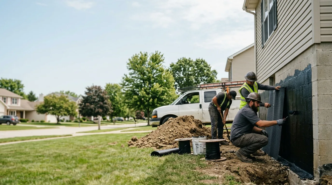 Basement Waterproofing in East Saint Louis, IL near me